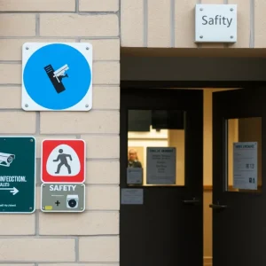 Image illustrating the security concerns in D.C. Public Schools related to gun violence prevention.