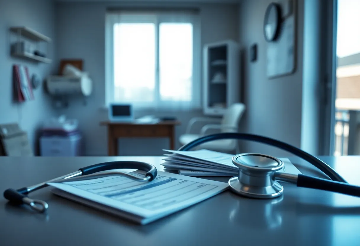 Representation of healthcare fraud in a medical office