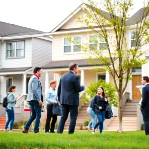 Buyers in a bidding war for a house in Washington, DC