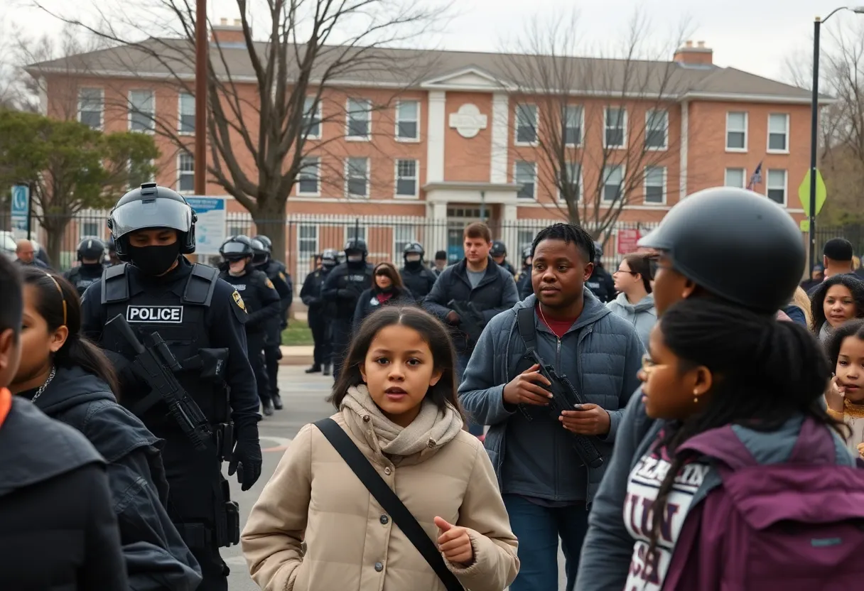 Washington D.C. school year opening with heightened security presence