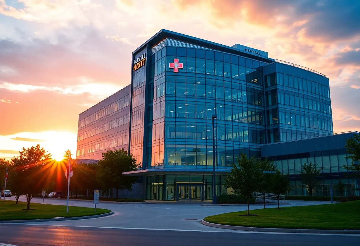 Howard University Hospital building showcasing advancements in healthcare