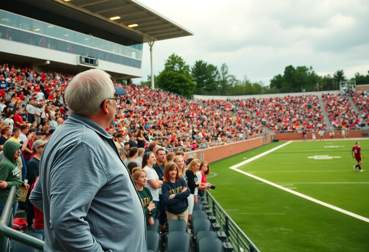 Crowd at a D.C. high school football game