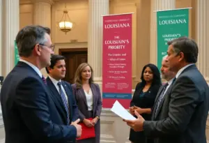 Business leaders from Jefferson Parish advocating in Washington D.C.