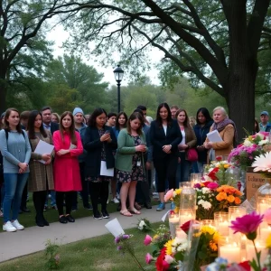 Gathering for memorial service honoring victims of 9/11 in Washington D.C.