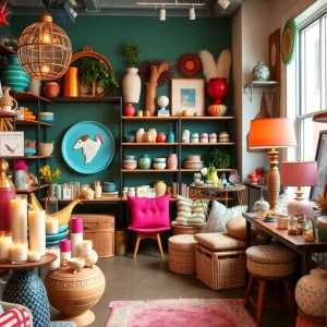 Colorful home furnishings store in Washington D.C.