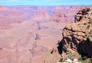 Scenic view of the Grand Canyon landscape