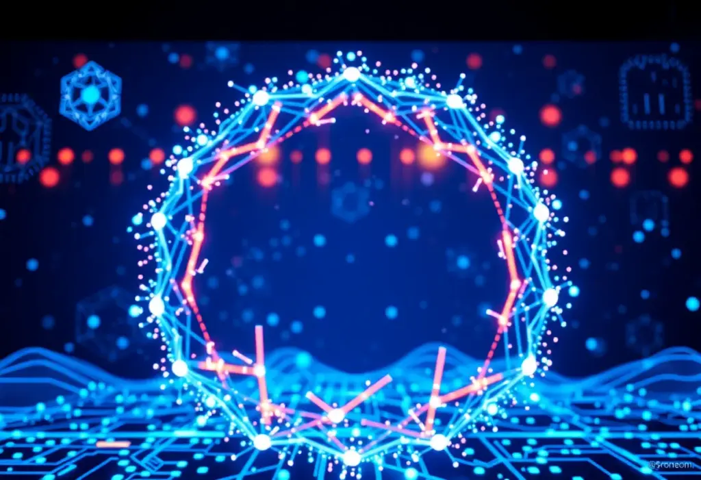 Conference banner for Infleqtion at the NVIDIA GTC showcasing quantum technology and AI.