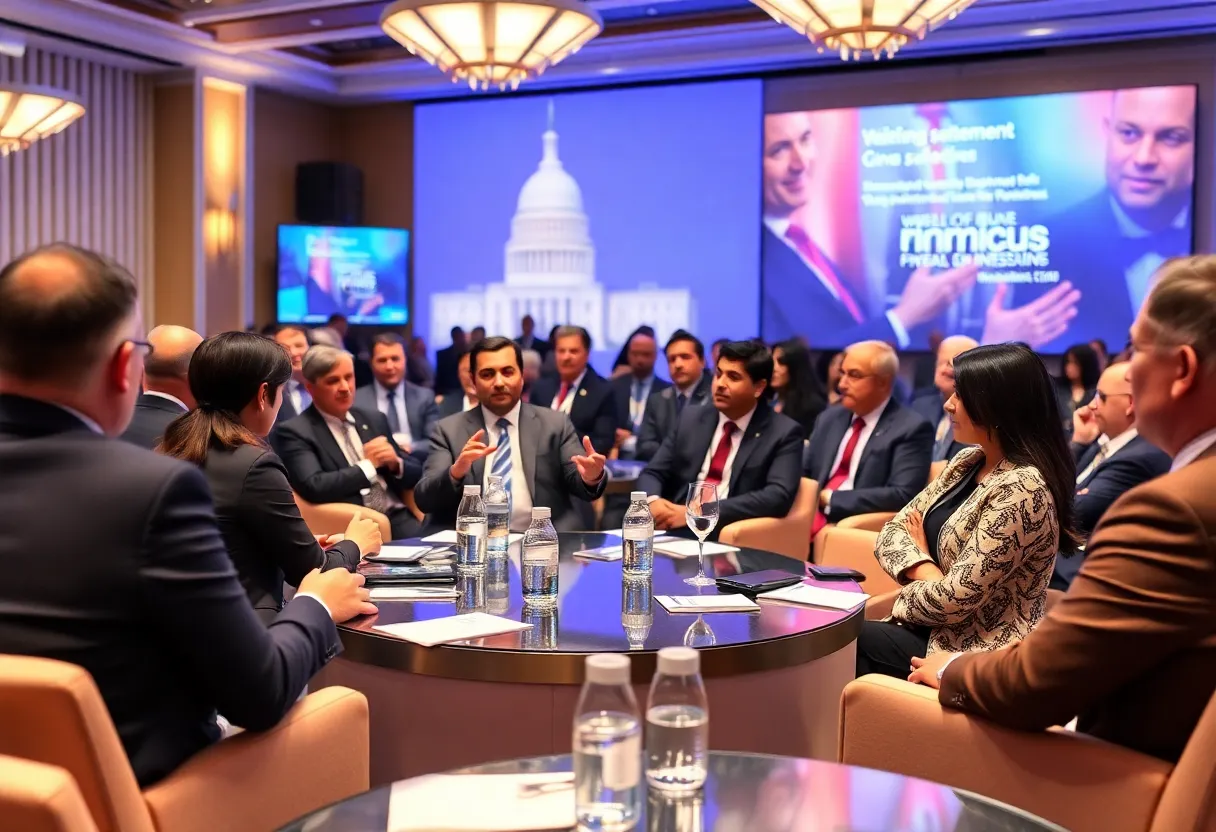 Business leaders at the Invest in America Forum in D.C.