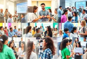 A collage of health-related events in Washington D.C. during February 2026.