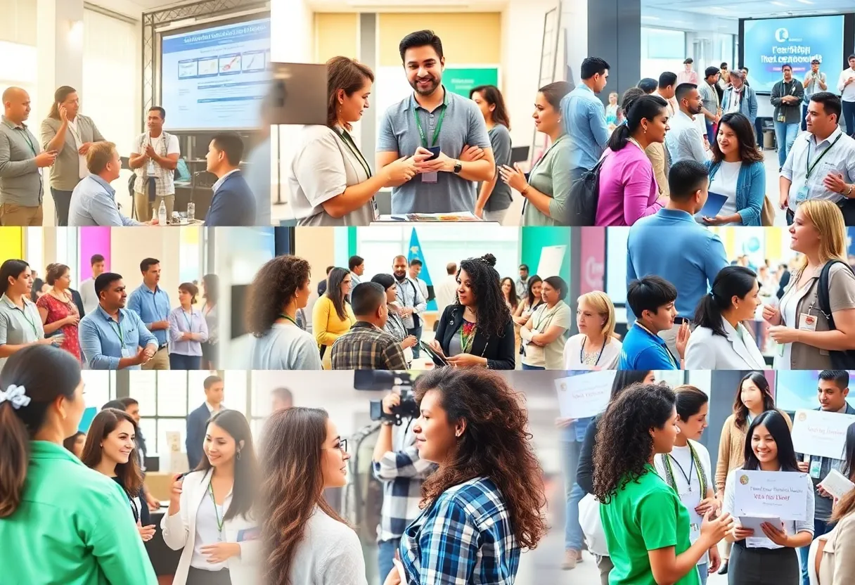 A collage of health-related events in Washington D.C. during February 2026.