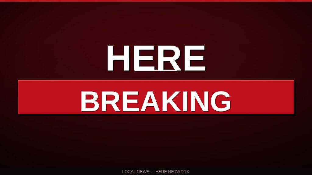 HERE Breaking news graphic