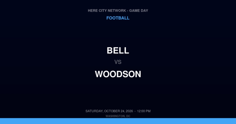 Bell 38, Woodson 0