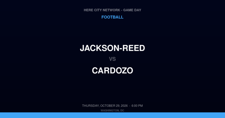 Jackson-Reed at Cardozo