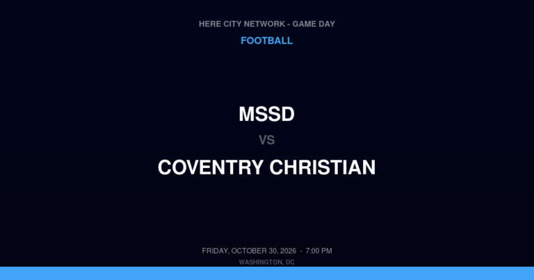 MSSD at Coventry Christian