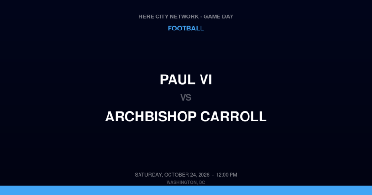 Paul VI 6, Archbishop Carroll 43